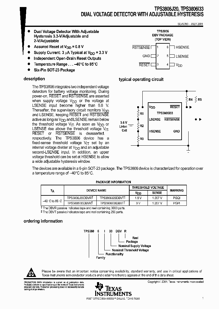 TPS3806J20_9100954.PDF Datasheet