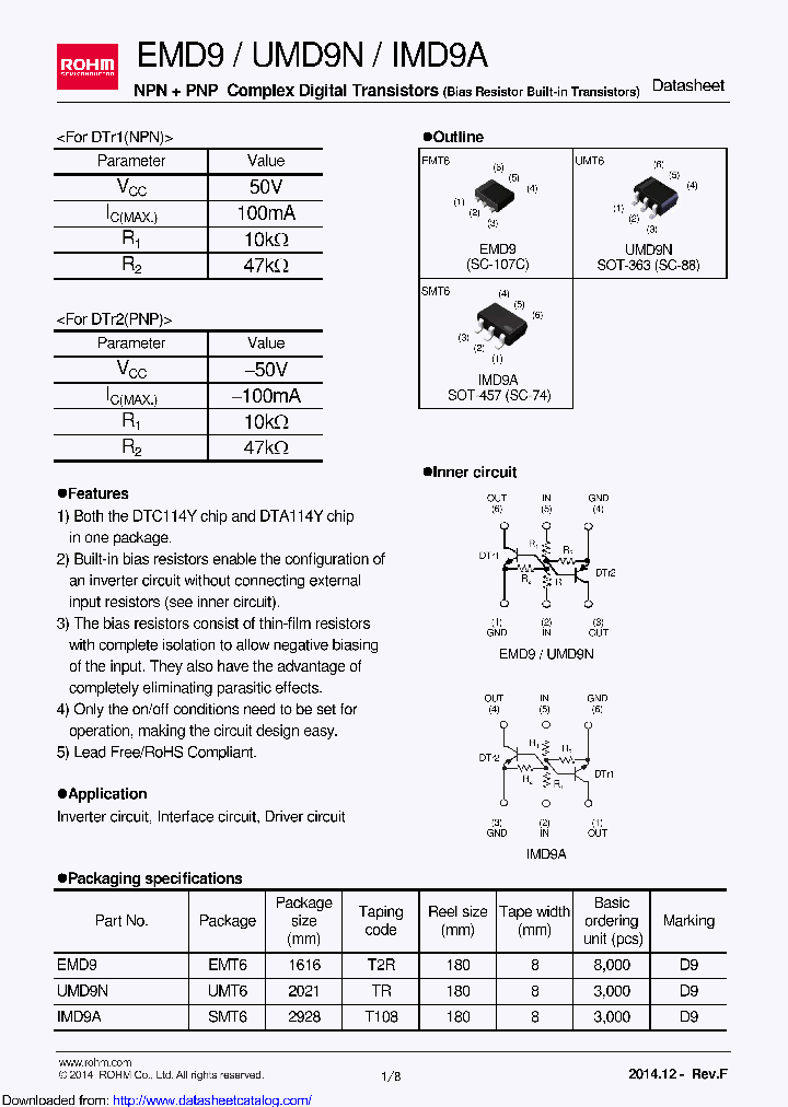 UMD9NTR_9101230.PDF Datasheet