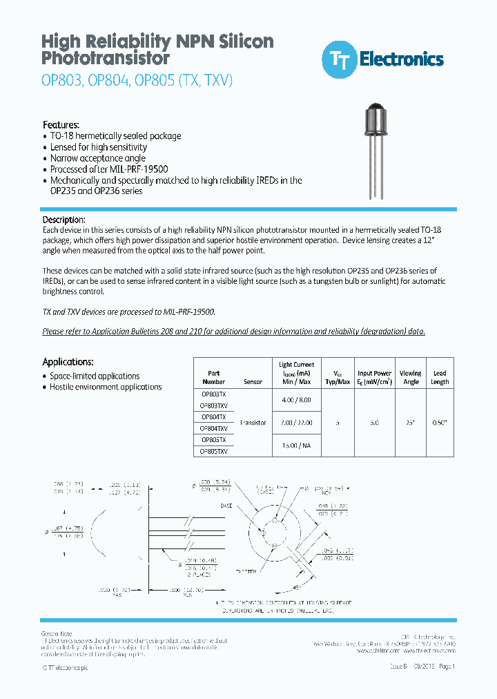 OP803TX_9101412.PDF Datasheet