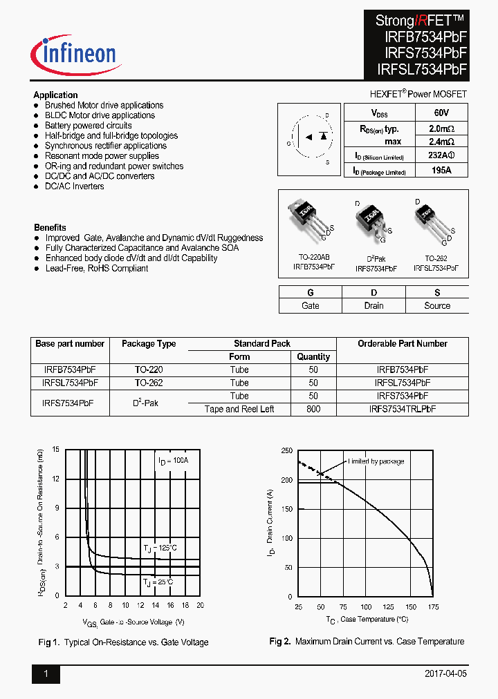 IRFB7534PBF_9102217.PDF Datasheet