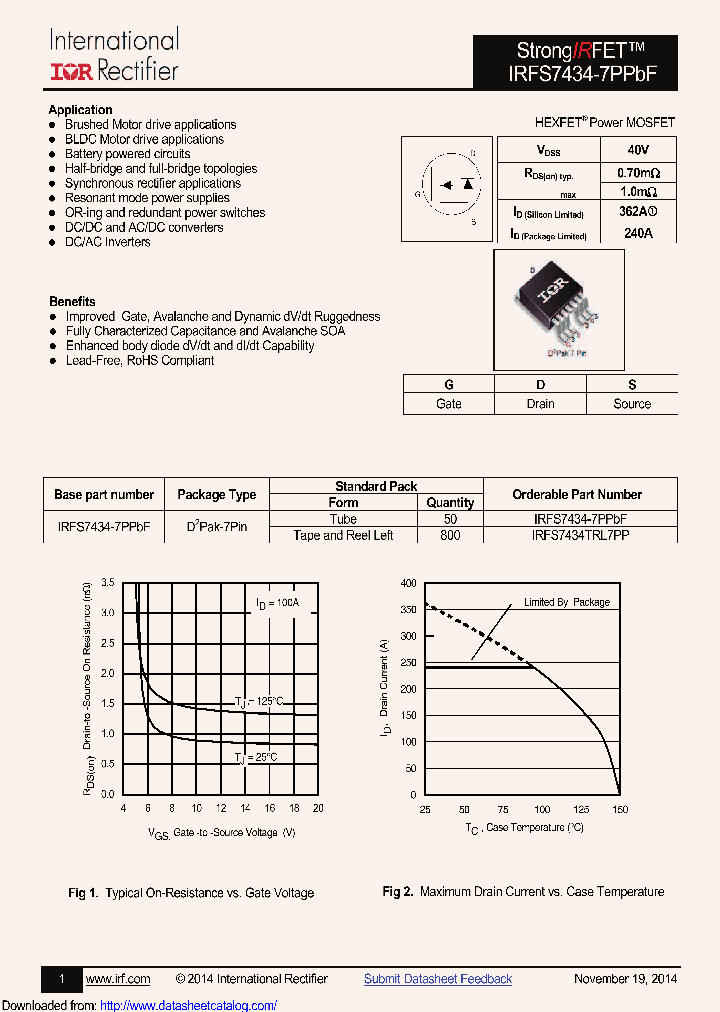 IRFS7434TRL7PP_9102296.PDF Datasheet
