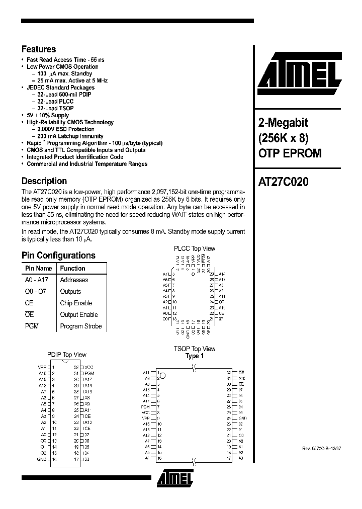 AT27C020-90JI_9103172.PDF Datasheet