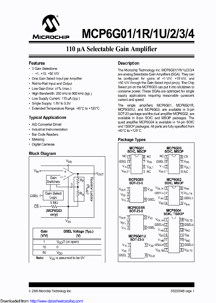 MCP6G01-ESN_9103711.PDF Datasheet