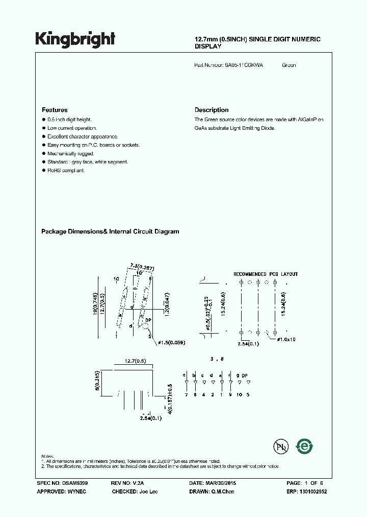 SA05-11CGKWA_9104083.PDF Datasheet