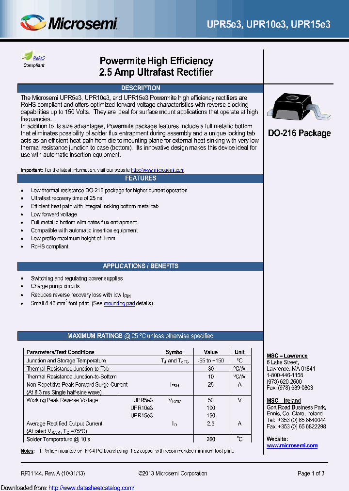 UPR5E3_9105907.PDF Datasheet