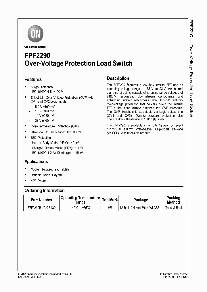 FPF2290_9106313.PDF Datasheet