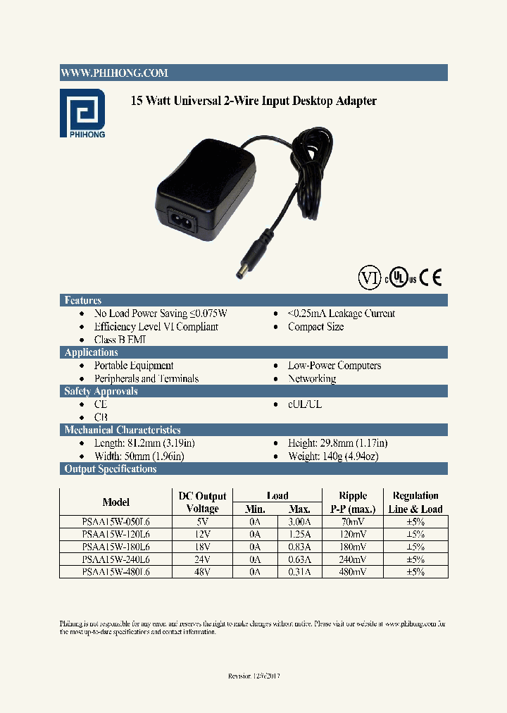 PSAA15W-240L6_9106733.PDF Datasheet