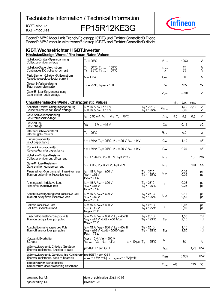 FP15R12KE3G_9106870.PDF Datasheet