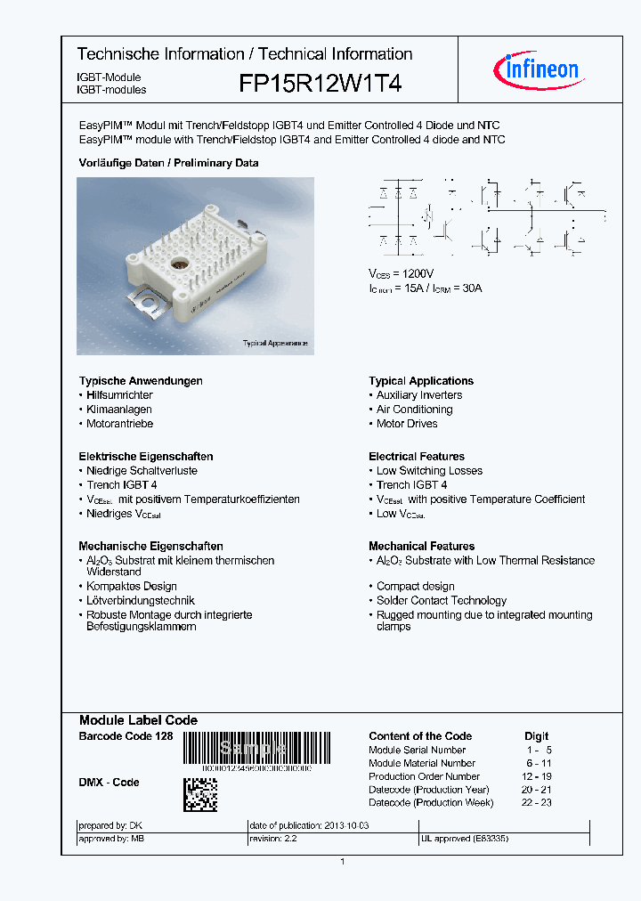 FP15R12W1T4_9106871.PDF Datasheet