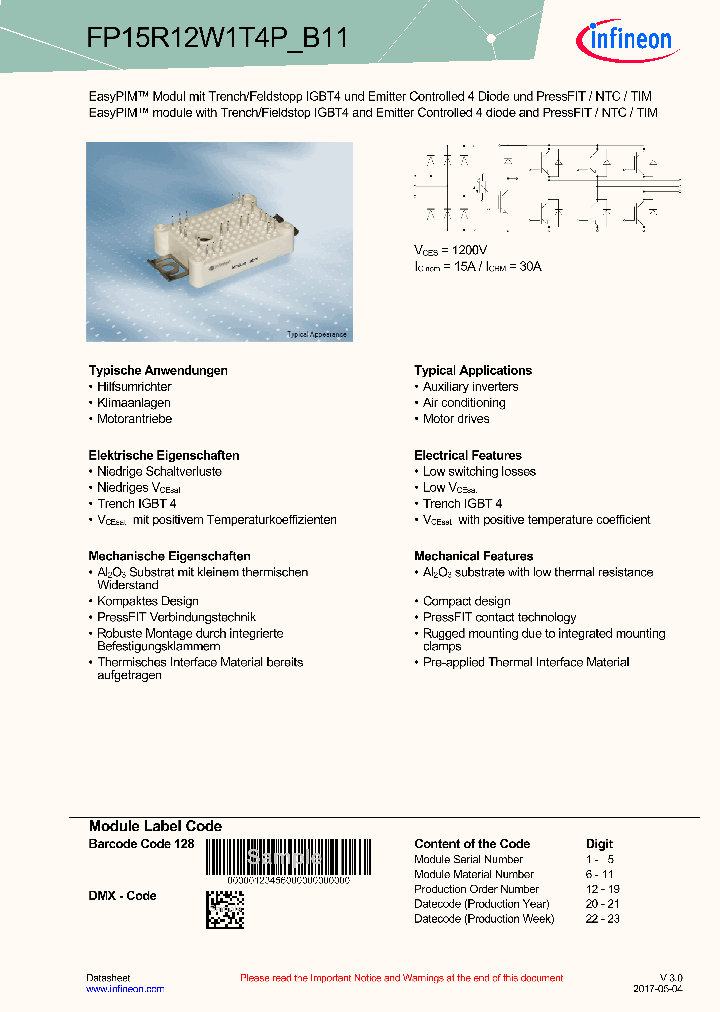FP15R12W1T4P-B11_9106873.PDF Datasheet