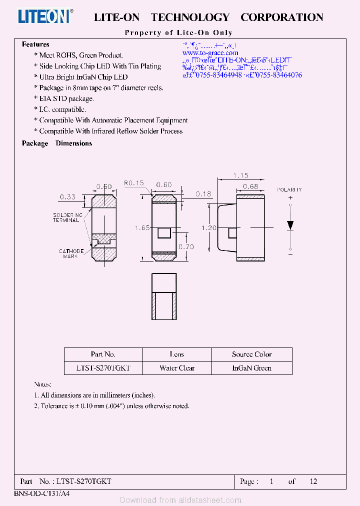 S270TGKT_9106966.PDF Datasheet