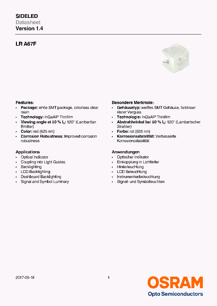 LR-A67F_9106976.PDF Datasheet