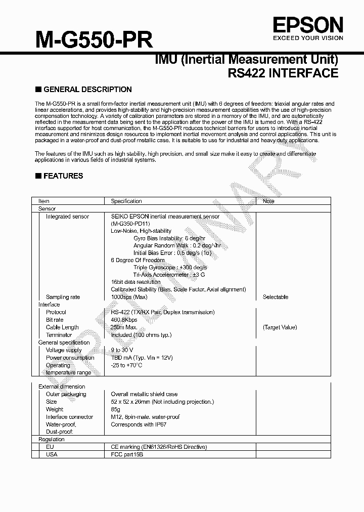 M-G550-PR_9107518.PDF Datasheet