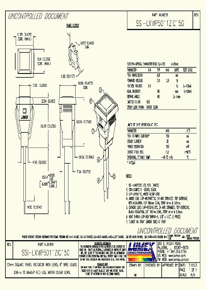 SSI-LXMP5011ZIC150_9107814.PDF Datasheet