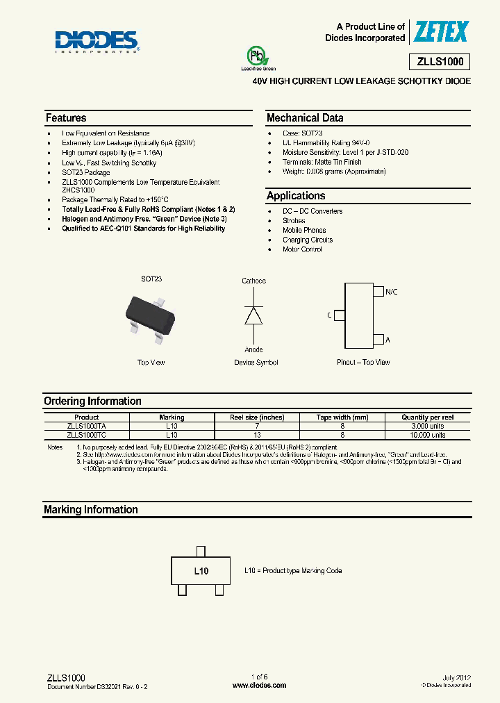 ZLLS1000-12_9107924.PDF Datasheet