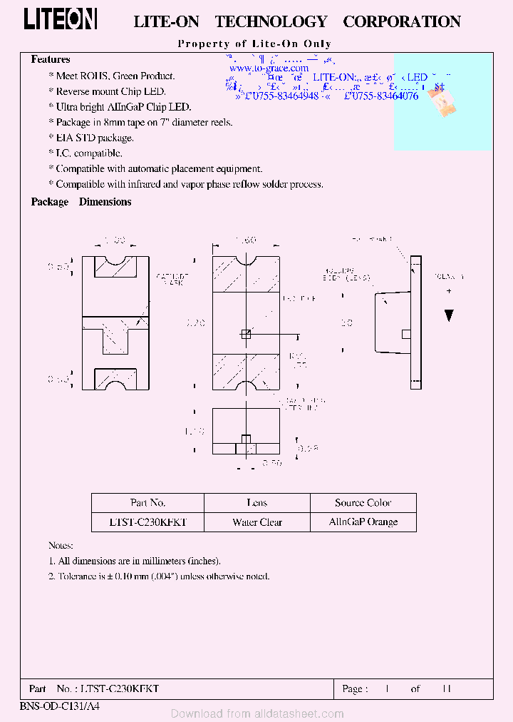 C230KFKT_9108468.PDF Datasheet