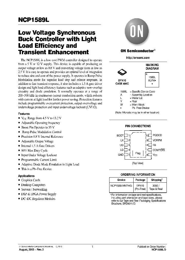 NCP1589L_9108595.PDF Datasheet