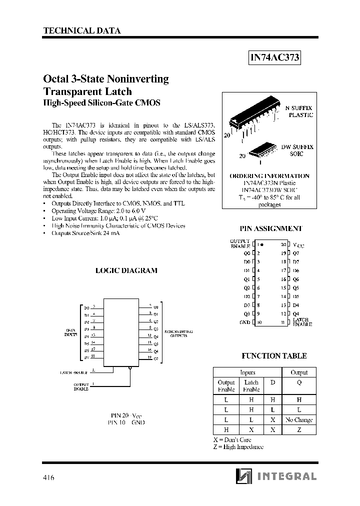 IN74AC373DW_9108988.PDF Datasheet