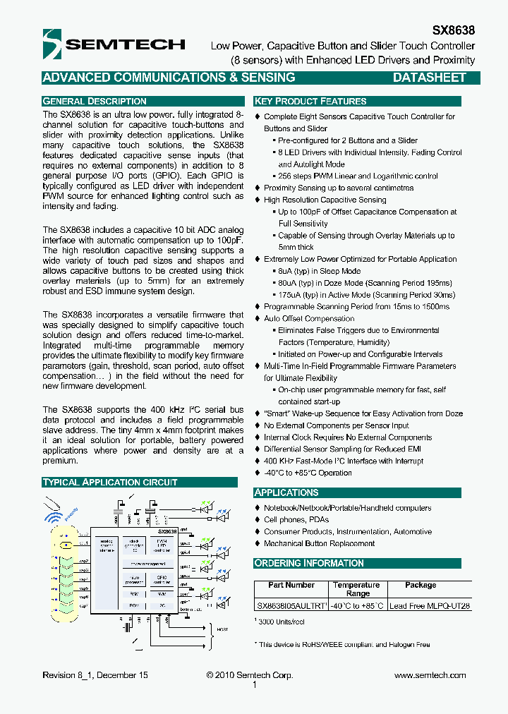 SX8638I05AULTRT_9109583.PDF Datasheet