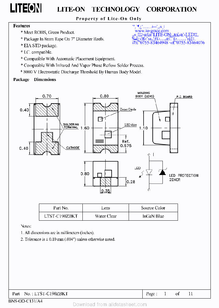 C190ZBKT_9109703.PDF Datasheet