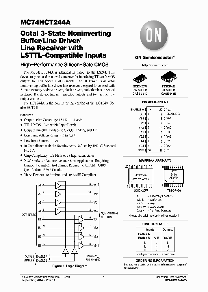 MC74HCT244ADTR2G_9111881.PDF Datasheet