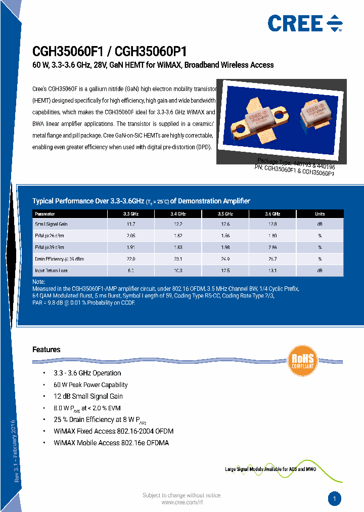 CGH35060F1-AMP_9114567.PDF Datasheet