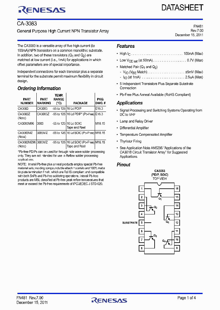 CA3083_9115359.PDF Datasheet