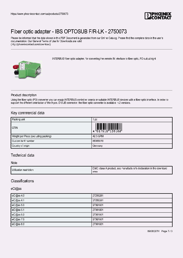 2750073_9115440.PDF Datasheet