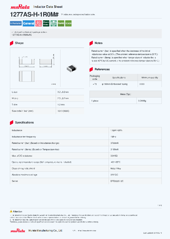 1277AS-H-1R0M_9115964.PDF Datasheet