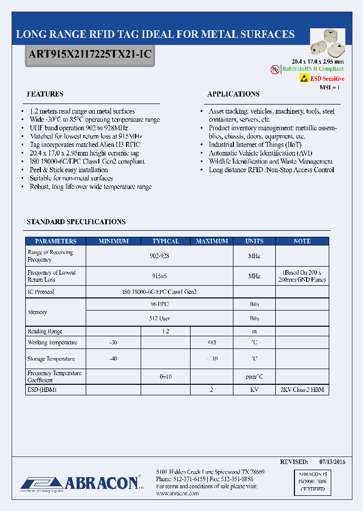 ART915X2117225TX21-IC_9116147.PDF Datasheet