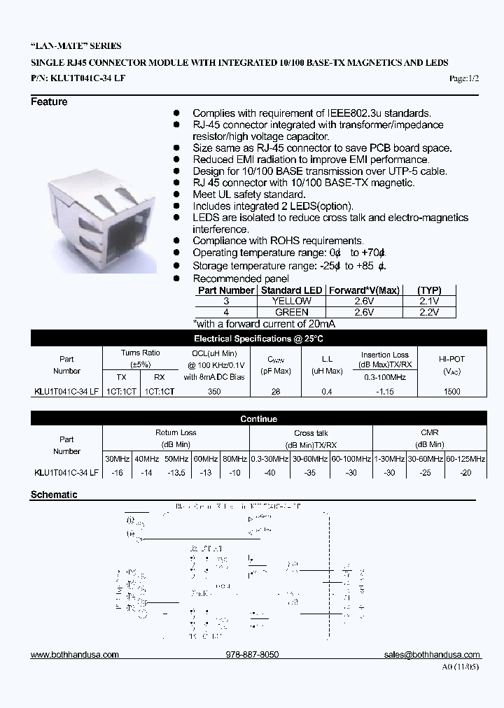KLU1T041C-34LF_9116297.PDF Datasheet