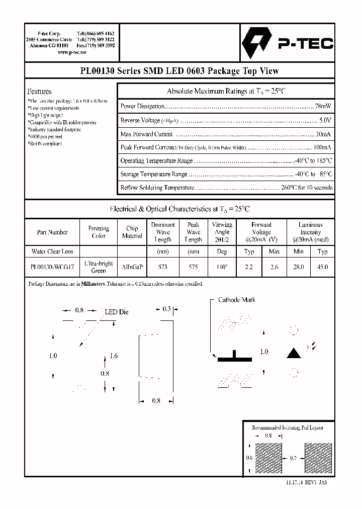 PL00130-WCG17-14_9116831.PDF Datasheet