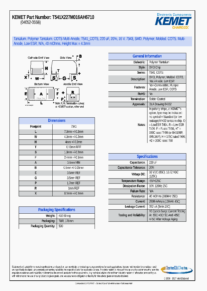 T541X227M016AH6710_9117405.PDF Datasheet