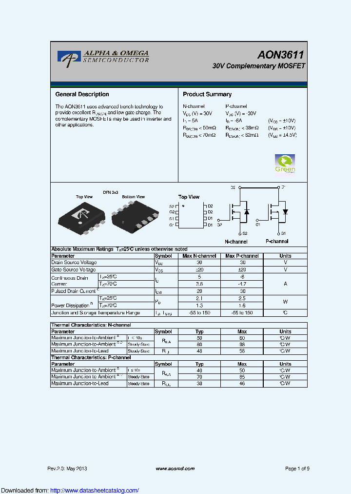 AON3611_9118836.PDF Datasheet