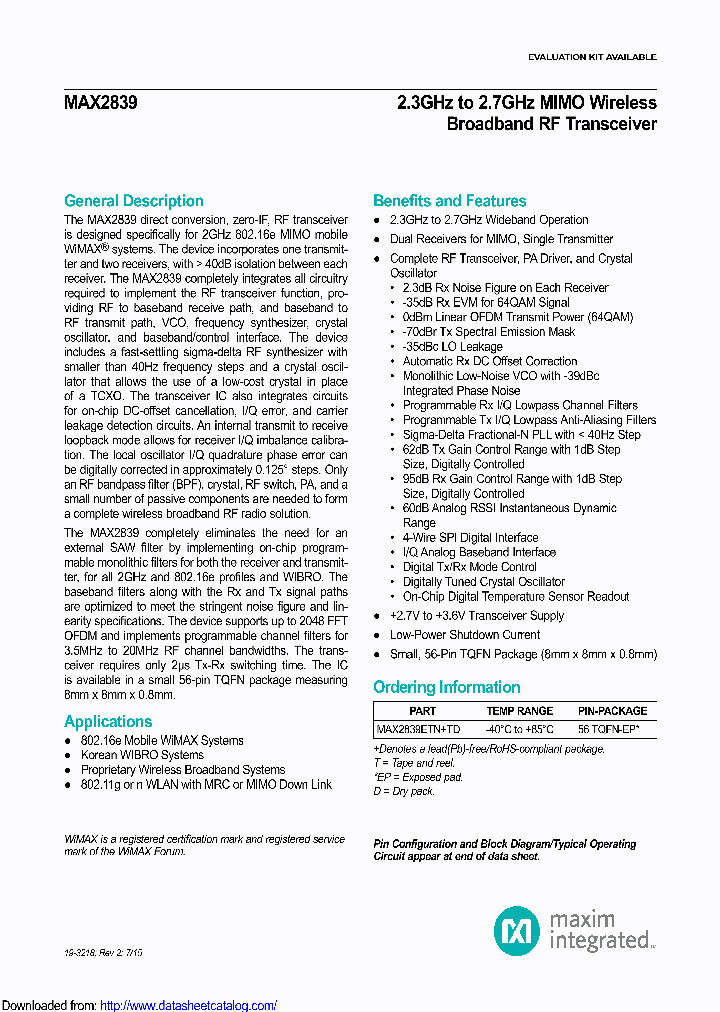 MAX2839_9119202.PDF Datasheet