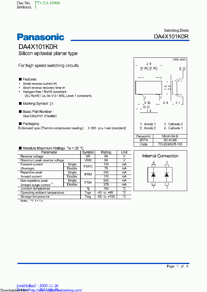DA4X101K0R_9119291.PDF Datasheet