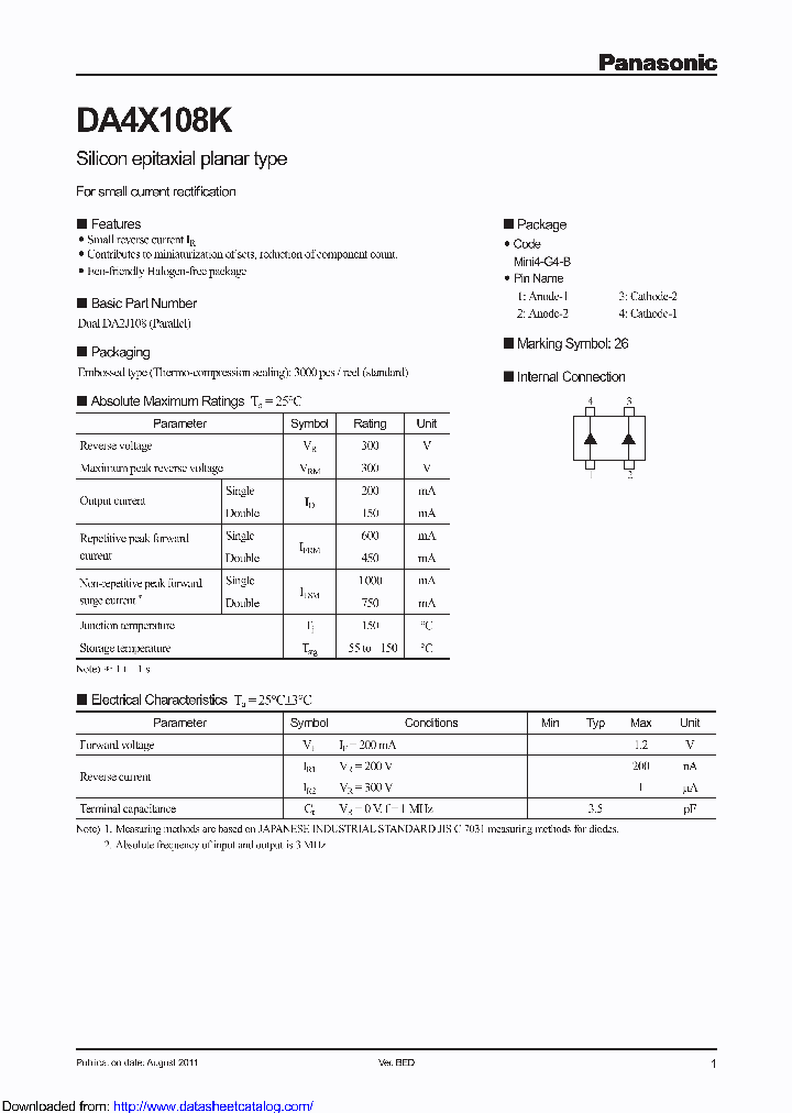 DA4X108K0R_9119293.PDF Datasheet
