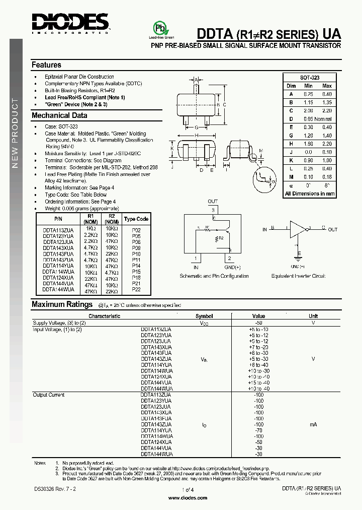 DDTA144VUA-7-F_9119624.PDF Datasheet