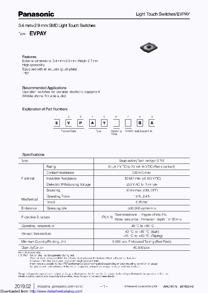 EVPAY_9121634.PDF Datasheet