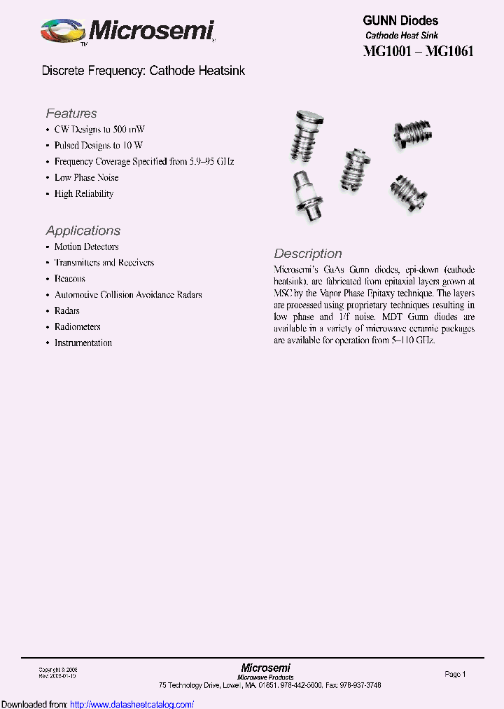 MG1010_9122781.PDF Datasheet