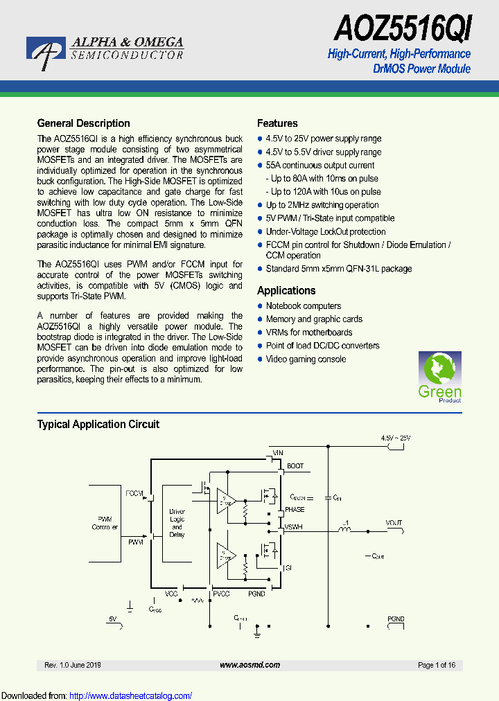 AOZ5516QI_9125848.PDF Datasheet