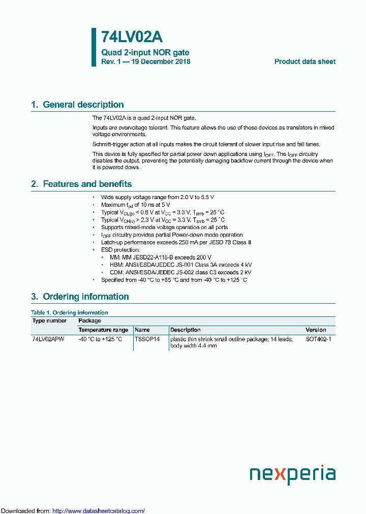 74LV02APW_9125858.PDF Datasheet