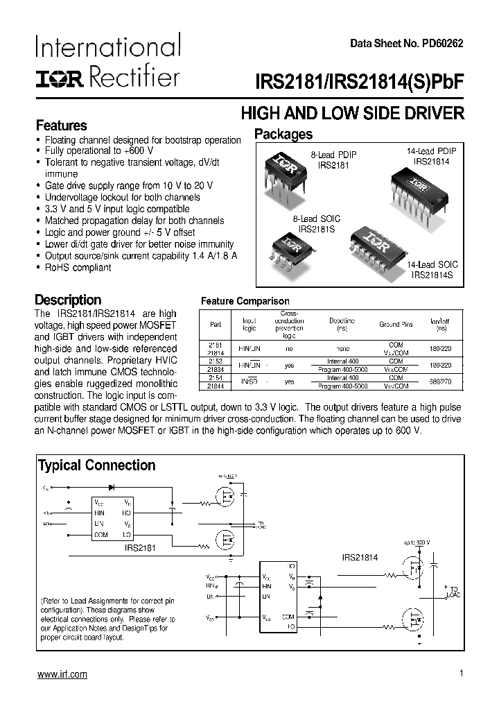 IRS21814STRPBF_9126673.PDF Datasheet