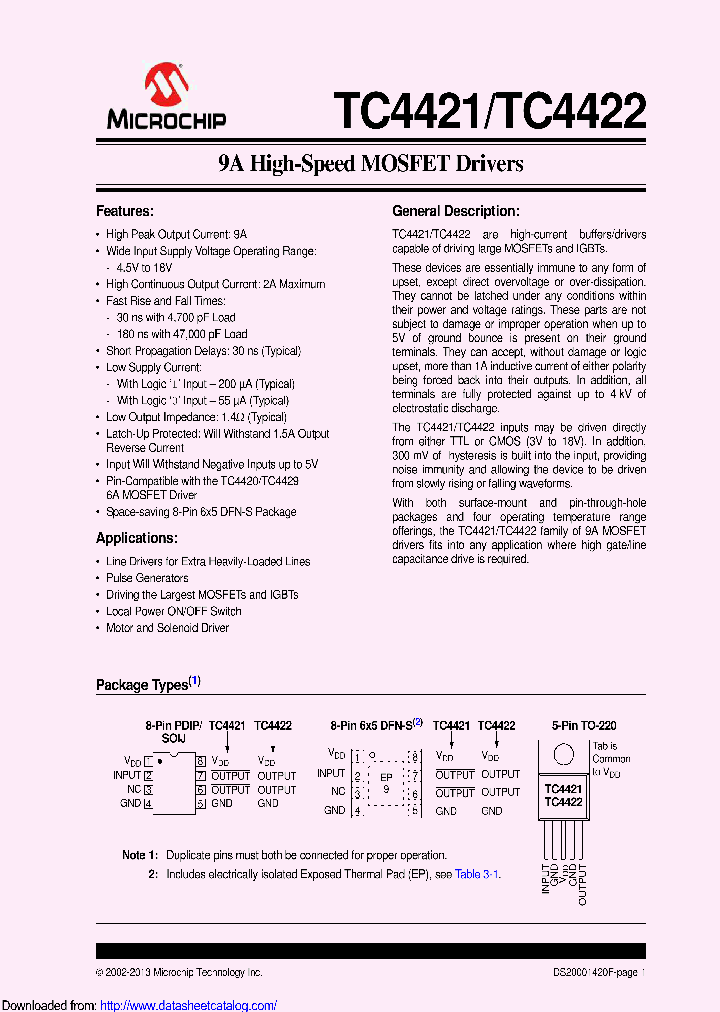 TC4421AVOA713-VAO_9127207.PDF Datasheet