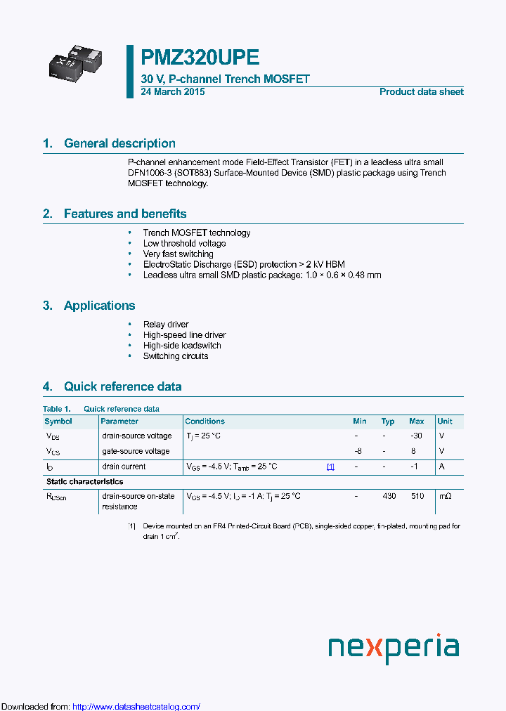 PMZ320UPE_9130491.PDF Datasheet