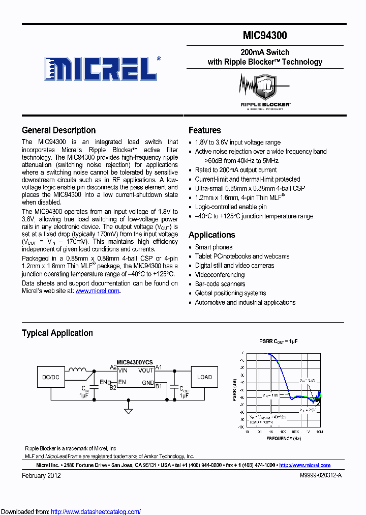 MIC94300YCS-TR_9132374.PDF Datasheet