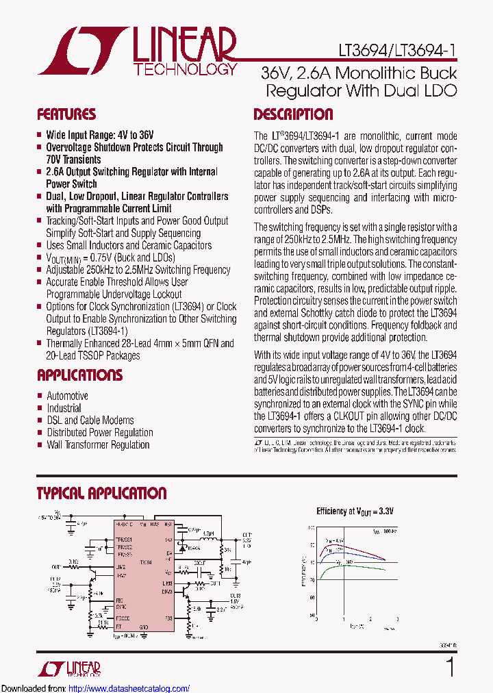 LT3694IFE-1PBF_9140407.PDF Datasheet